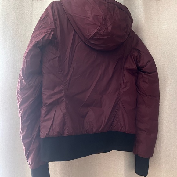 Canada Goose Burgundy Puffer Jacket - Picture 2 of 5